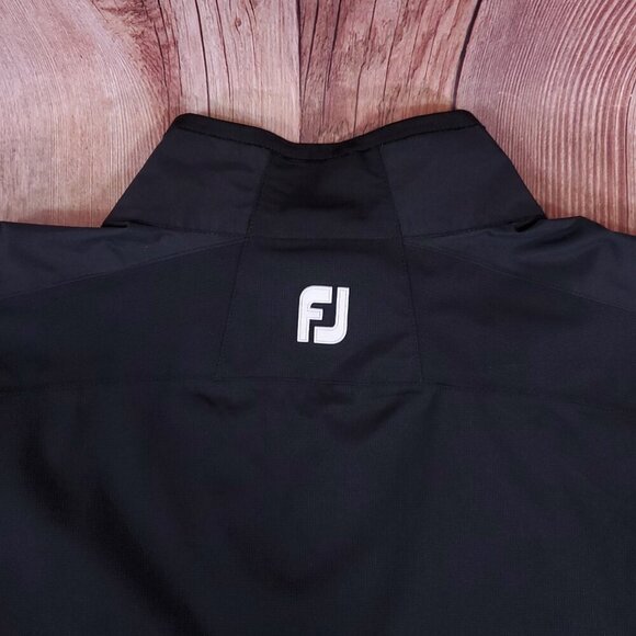Footjoy FJ Dryjoys Hydrolite Springfield Country Club Golf Mens XL Black Jacket - Picture 8 of 16